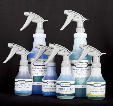 Traditional Blue Patina