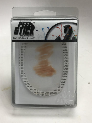 Peel & Stick Deep Scrapes Prosthetic