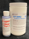 Tin Cure 5092 Slow, Medium, & Fast Set Mold Making Silicone - All Kit Sizes