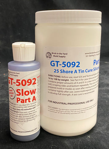 Tin Cure 5092 Slow, Medium, & Fast Set Mold Making Silicone