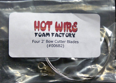 Four 2ft Bow Cutter Wires