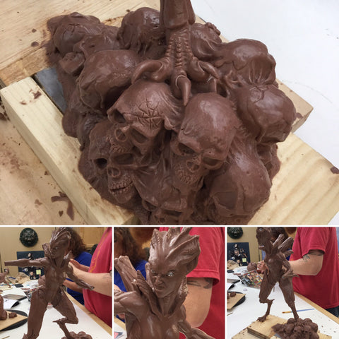 Monster Clay on X: Monster Clay Sculpt of the Day 7/15/18