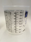 Calibrated Mixing Bucket - 2.5 Quart