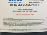TC-803 Jet Black Casting Resin Medium Set - All Kit Sizes