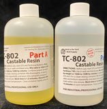 TC-802 FAST Casting Resin Fast Set - All Kit Sizes