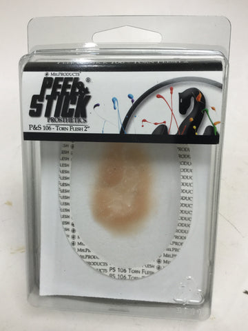 Peel & Stick Torn Flesh Prosthetic