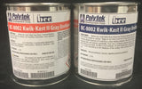 BC-8002 Kwik-Kast II Gray Urethane Tooling Resin - All Kit Sizes