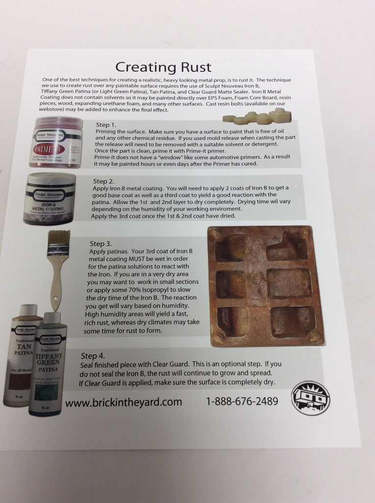 Rust Food Kit Rust Kit 8oz – brickintheyard